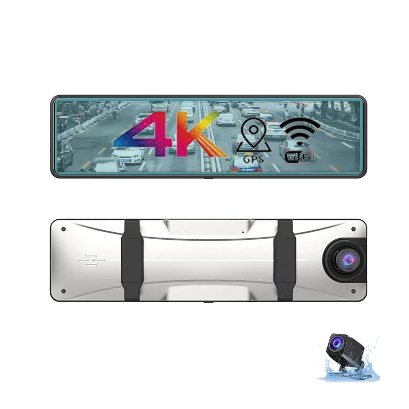 Видеорегистратор автомобильный 4K 12 дюймов