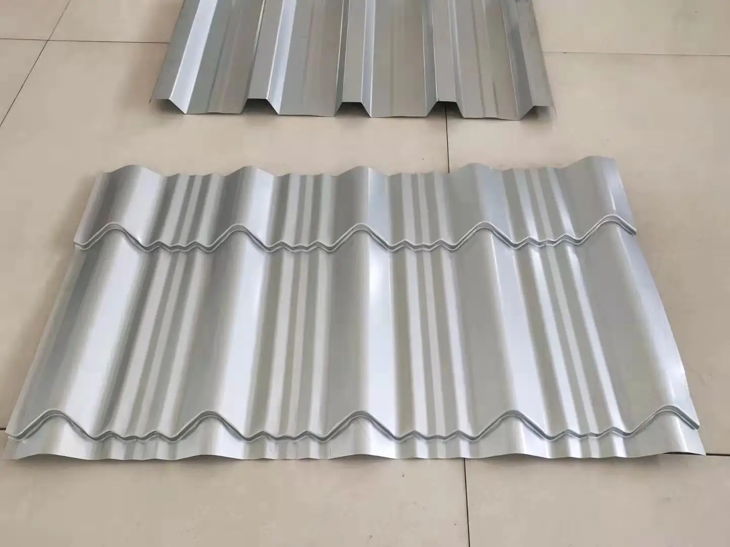 High quality glazed tole IBR sheet double layer trapezoidal roof press making machine roll forming machinery
