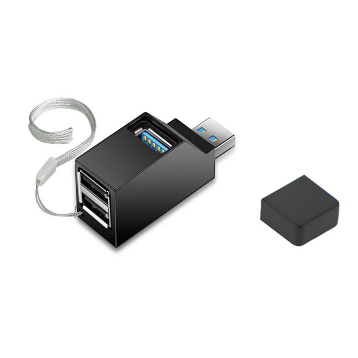 FREE SAMPLE portable mini 3 port usb 2.0/20 and 3.0/30 splitter hub