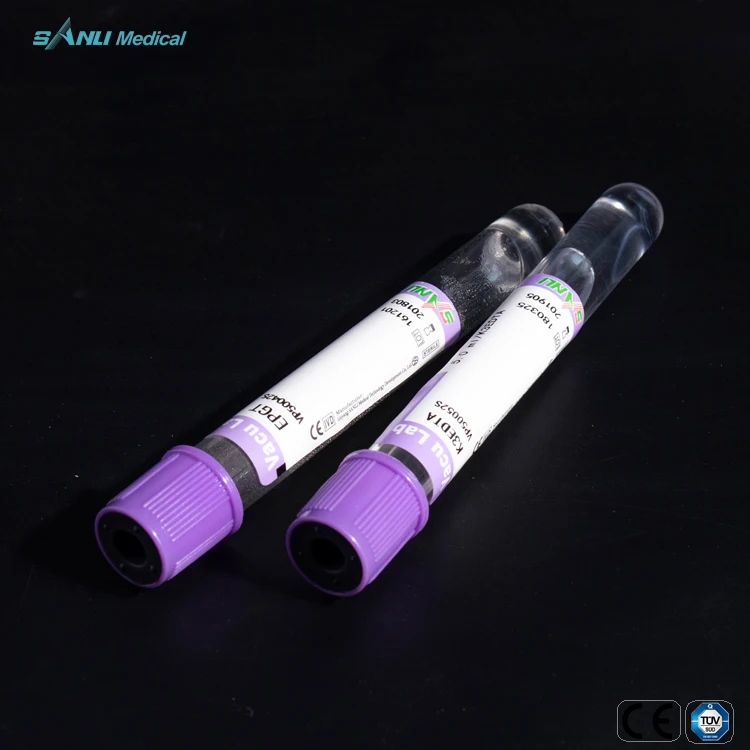 6.0ml  EDTA K3 Blood Collection Tubes