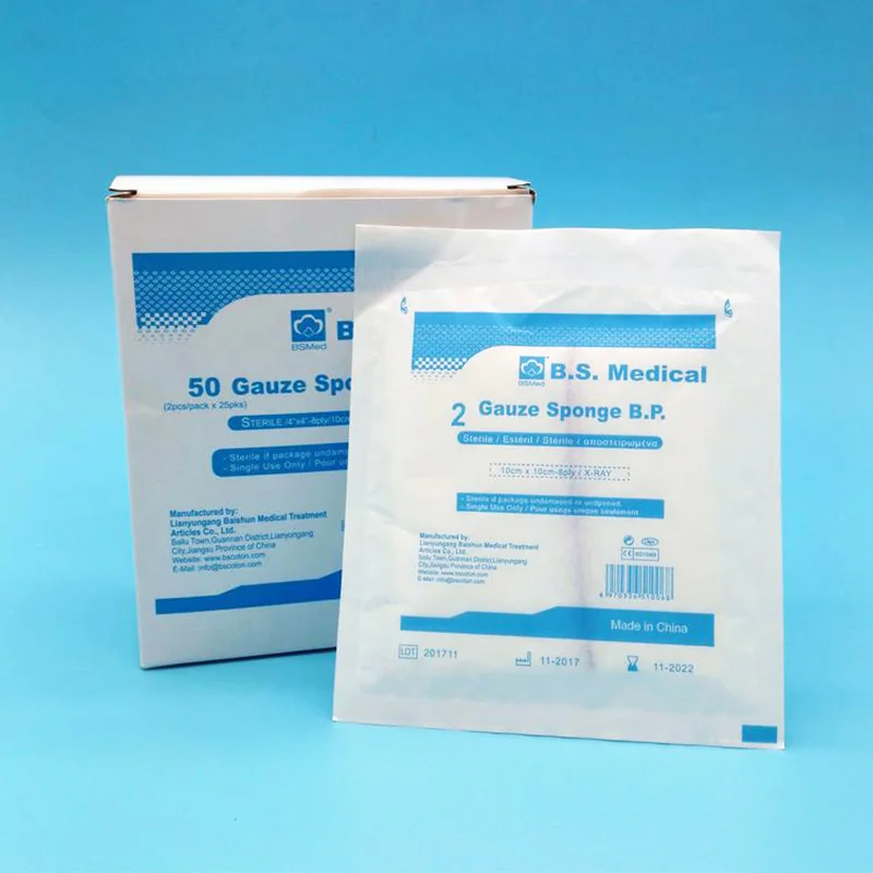 Non Woven Swabs High Quality Gauze Cutting Medical Absorbent 100% Cotton Medical Materials & Accessories