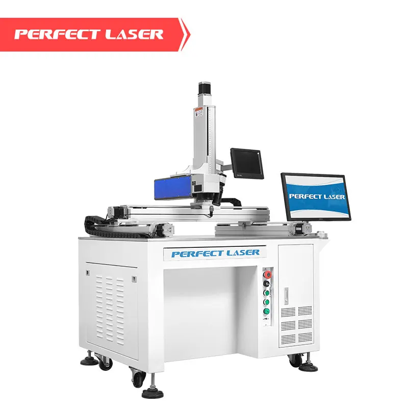 Perfect Laser -Gantry Type CCD Auto Position Fiber Laser Marking Machine 100W