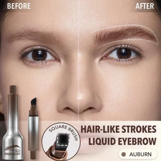 Oem Brush Dip Dipeyebrow Gel Long Lasting and Sweatproof Semi Permanent Eyebrow Enhancers Eyebrow Tint with Brush Dip
