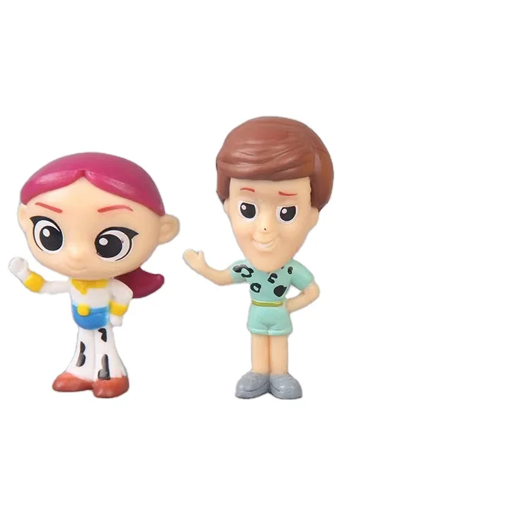 Factory Wholesale Cheap Cartoon PVC Mini Figures Capsule Toy For Kids