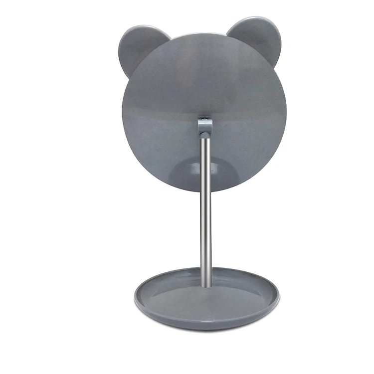 Hot Sale Factory Wholesale Vanity Make Up Mirrors Cute Mirror Stand Folding Cosmetic Beauty Mirror Home Use Women Girl Kids