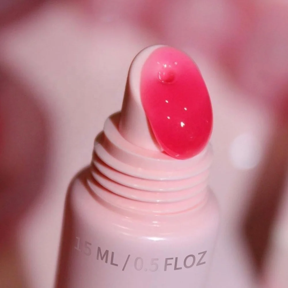New Arrival 2-in-1 Non-sticky Lip Care and Lipgloss Juicy Mirror-shine Finish Makeup Lip Gloss Balm Soft Tubes Balm Lip Gloss