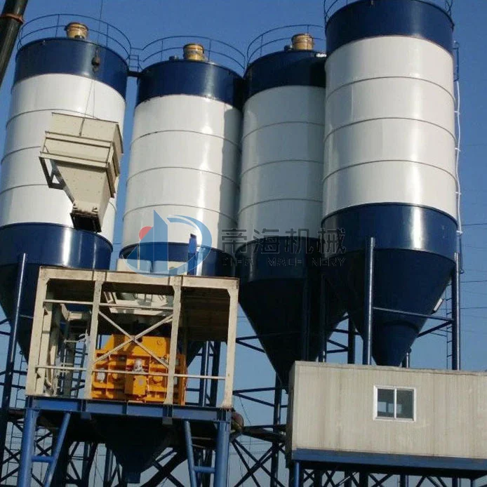 Di Hai Machinery 50 100 Ton 200 Ton Vertical Bulk Cement Storage Silo For Sale China Portable Portland Cement Silo Suppliers