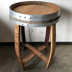 Oak barrel furniture wooden wine barrel table whiskey furniture
