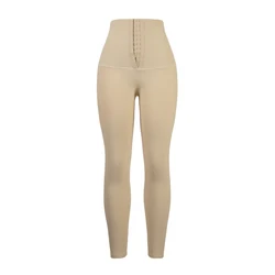 High Waist Tourmali Yoga Pants Tummy Control Women Seamless Fitness Leggings Hook And Eye Compression Yoga Pants For Women