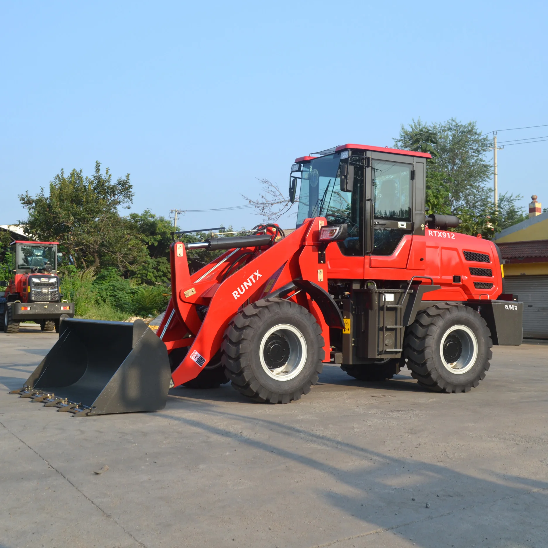 RUNTX Factory Price 1 ton 1.2 ton 2 ton 2.5 ton 3 ton diesel wheel loader