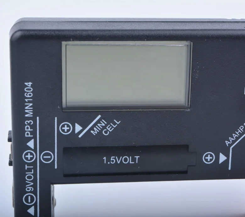 9V 1.5V And Button Cell AAA AA C D Digital Universal Battery Tester