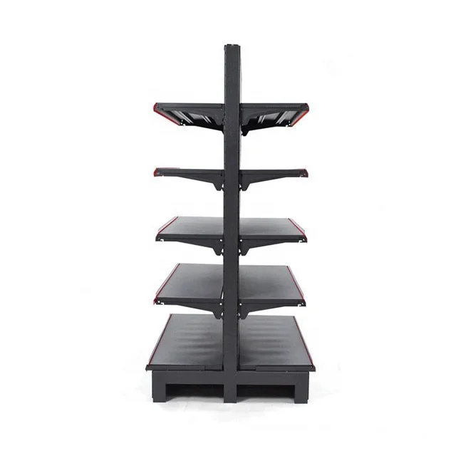 Good price new style metal gondola shelves for shop
