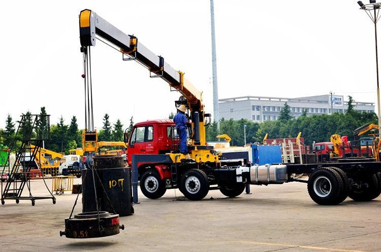 XCMG SQ10SK3Q 10 ton truck mounted crane for sale with price