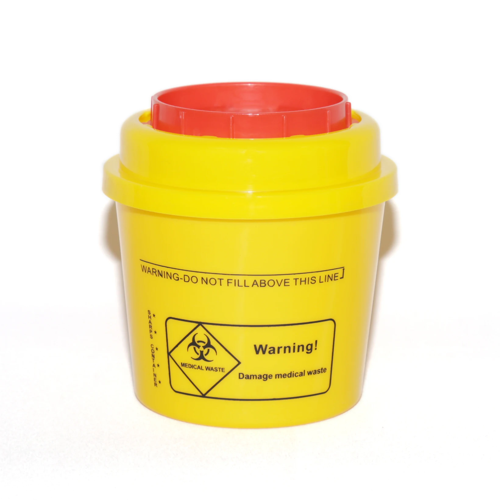 Small Sharps Container, 1L Sharp Needle Disposal Containers, Sharps Box Small Sharps and Needle Container