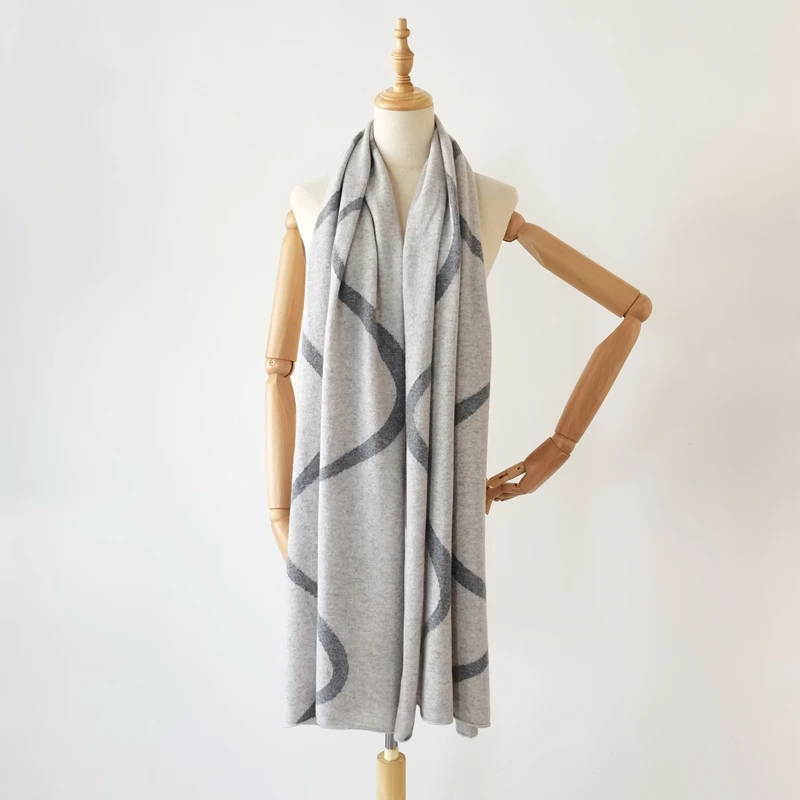 Super Soft Classic Scarf Pure 100% Cashmere Winter Shawls