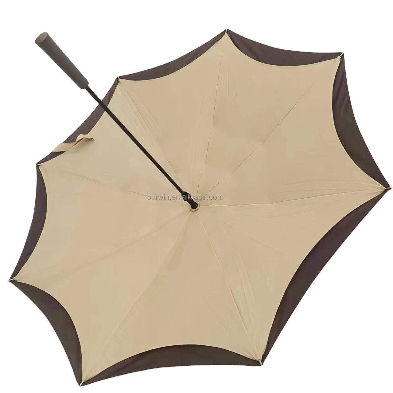 Hot selling new design kazbrella inverted upside down reverse umbrella