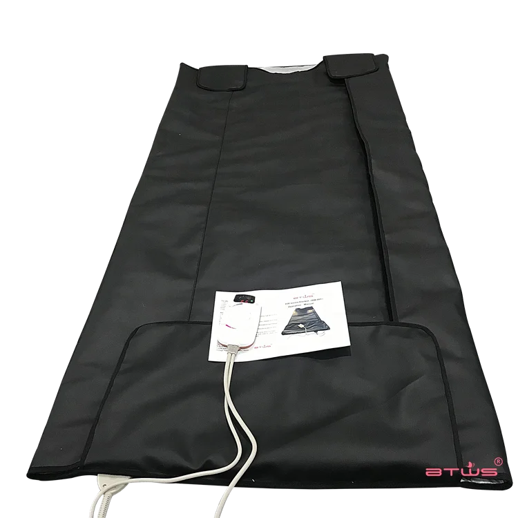 Low EMF Sauna Blanket Slimming therapy heating body wrap blanket For Detox