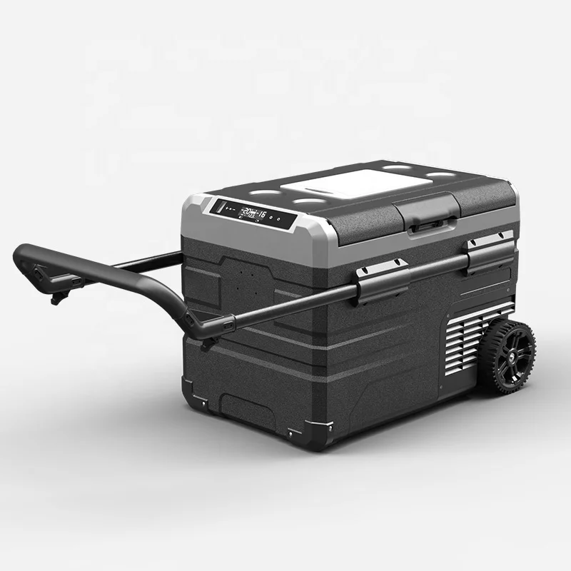 Alpicool 35L автомобильный портативные охлаждающий 12V солнечный холодильник с морозильной камерой управлением помощью