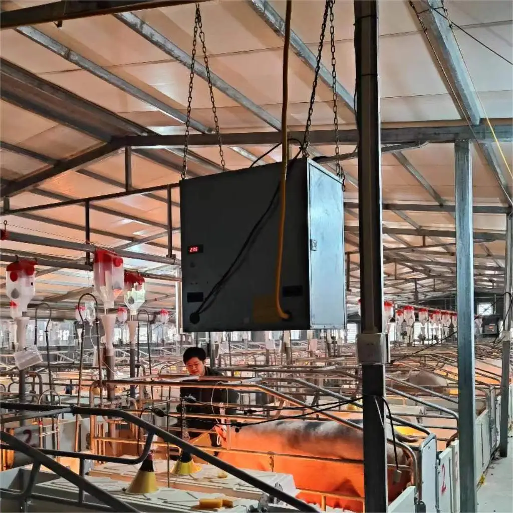 Quality 55kW 70kW Breeding Heating Gas Space Heater for Chick and Farm Climate Control