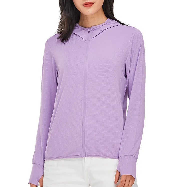 Солнцезащитная одежда для женщин, Стильная Спортивная одежда с капюшоном для горных походов, с защитой от солнца, на лето и весну