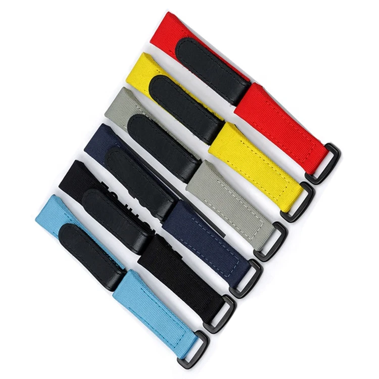 Luxury Canvas Nylon Genuine Leather Watch Bands Waterproof Strap for Richard Mill Watch RM50/53/11 Oem Fashion Guangdong 25mm
