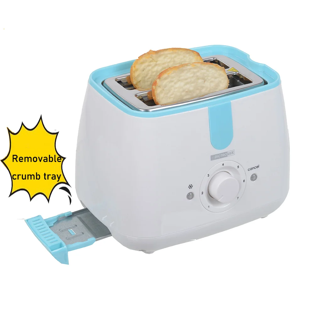 small size pop up toaster plastic body sandwitch maker double strip  bread popup toasters oven parts household
