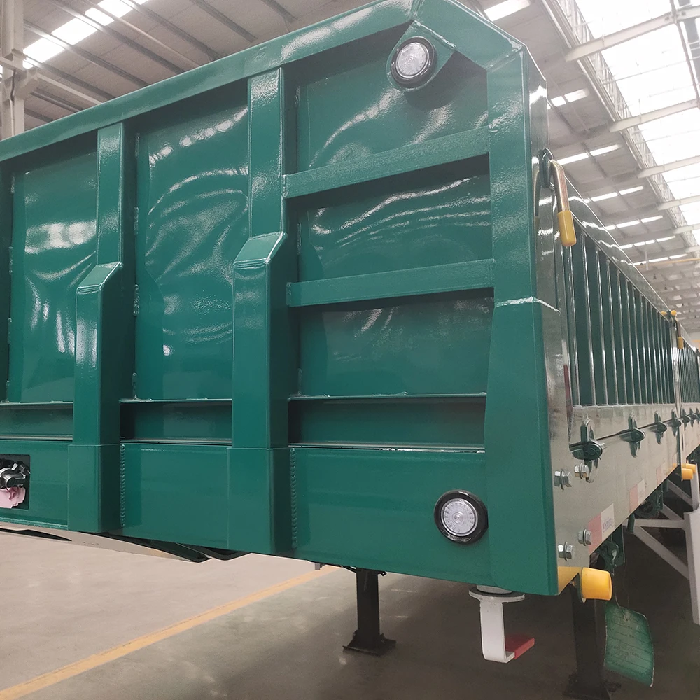 High Quality 3 Axis 40 ft 45 ft Side Wall Semi-Trailer for Cargo & Utility