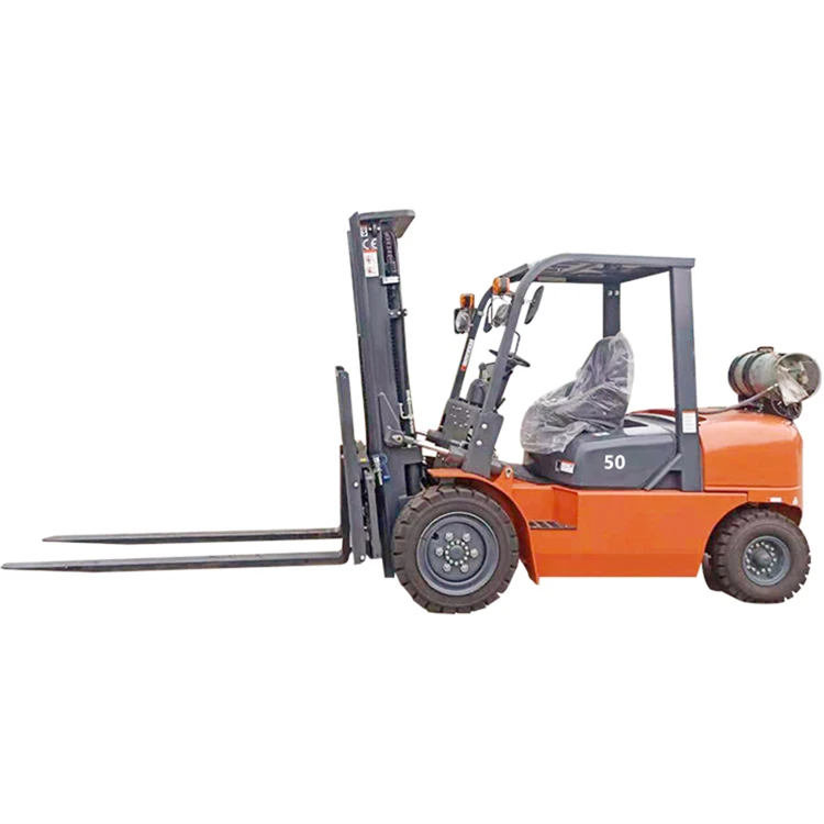 Famous Brand 5 Ton G-series LPG&GASOLINE Forklift With 3000 mm Lift Height For Sale