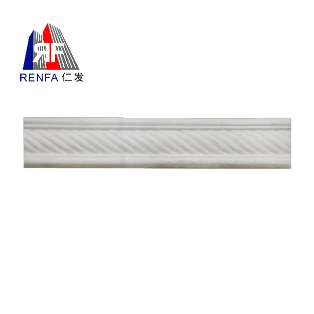 2022 RF house decoration interior accessories silicone rubber cornice moulds fiberglass gypsum cornice mold