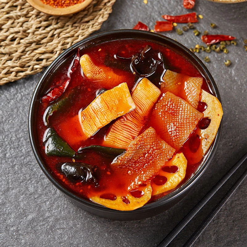 
OEM popular self heating hotpot food with vegetarian konjac noodles 