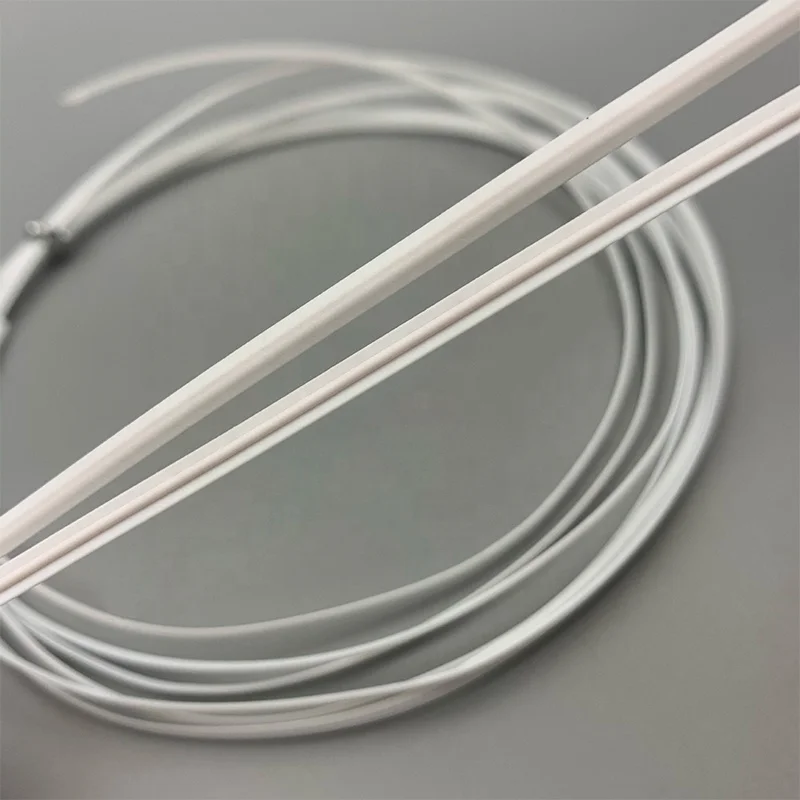 
PVC 3MM White Shaped Bar Single Core Nose for 3ply Non Woven maskings 