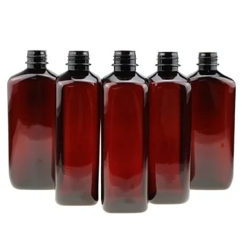 clear spray bottle 500ml plastic amber pet hi tech lean cough syrup prescription bottles sealed with crc caps