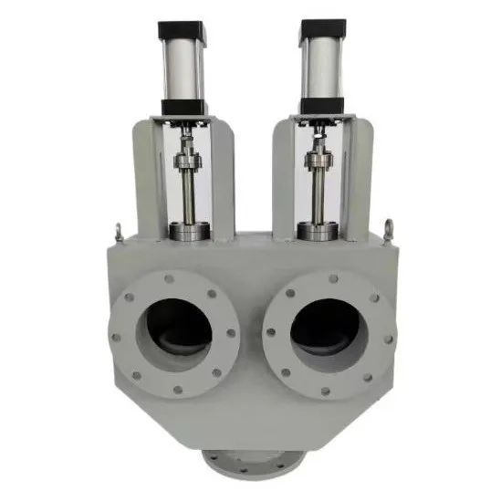 Two-Position Three-Way Directional Control Butterfly Valve For Gas