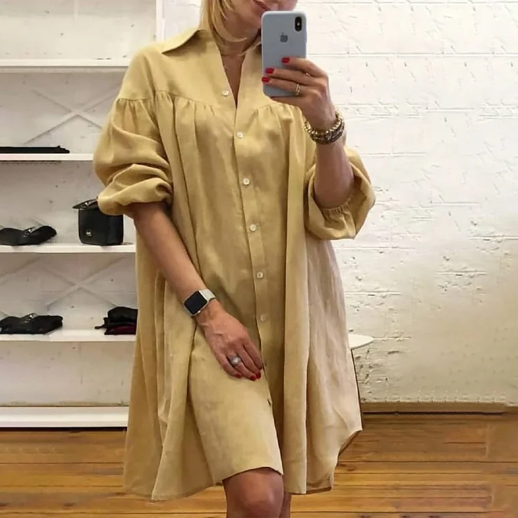 
Hot Sale Plus Size Polo Solid Color Office Designer Shirts for Women 2021 Blouses 