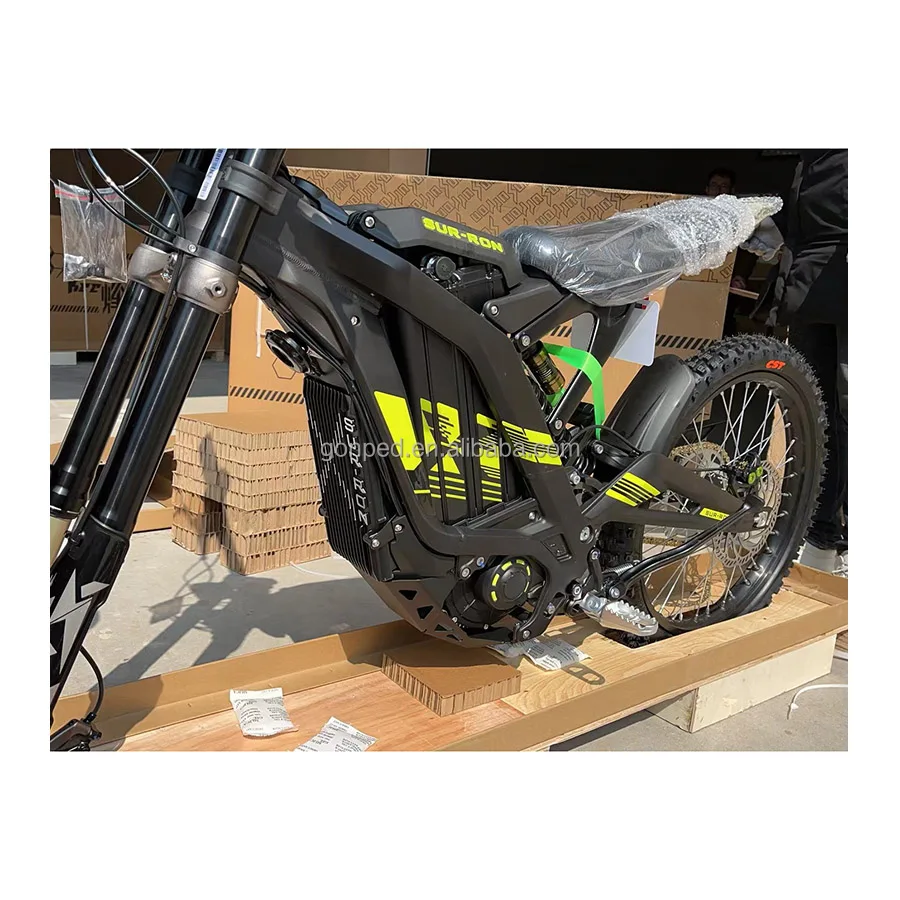100% Genuine Surron 75km/h top speed LBX 6kw central motor off-road motorcycle