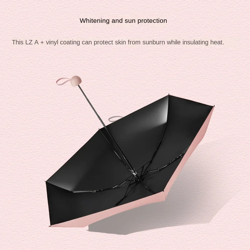 China Manufacturer Pill Box 5 Folding Pocket Umbrella