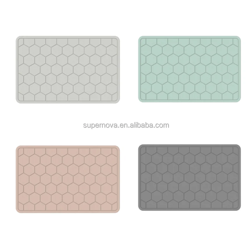 Water Absorption quick dry bath diatomite bathroom floor foot mat