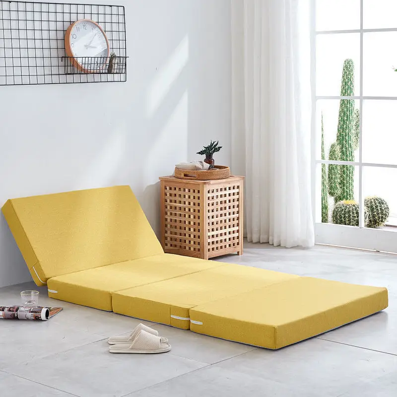 Modern foldable sleep well folding relax foam single bed mattress