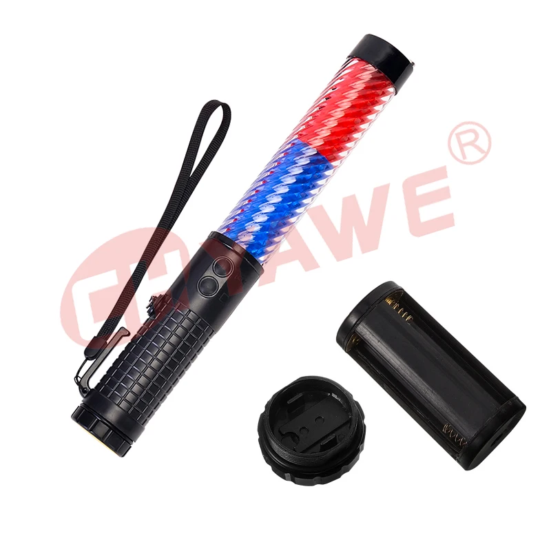 reflective baton Flash Safety Warning light Led Traffic Baton Light Traffic Control Wand 36cm