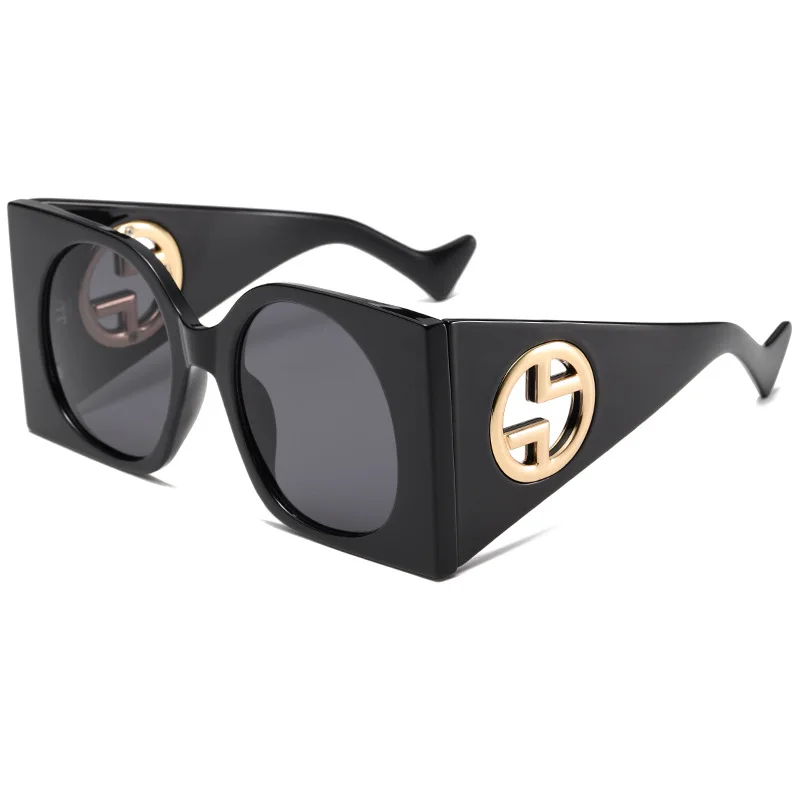 A588 Oversized box European and American fashion sunglasses for men and women luxurious and high-end UV protection