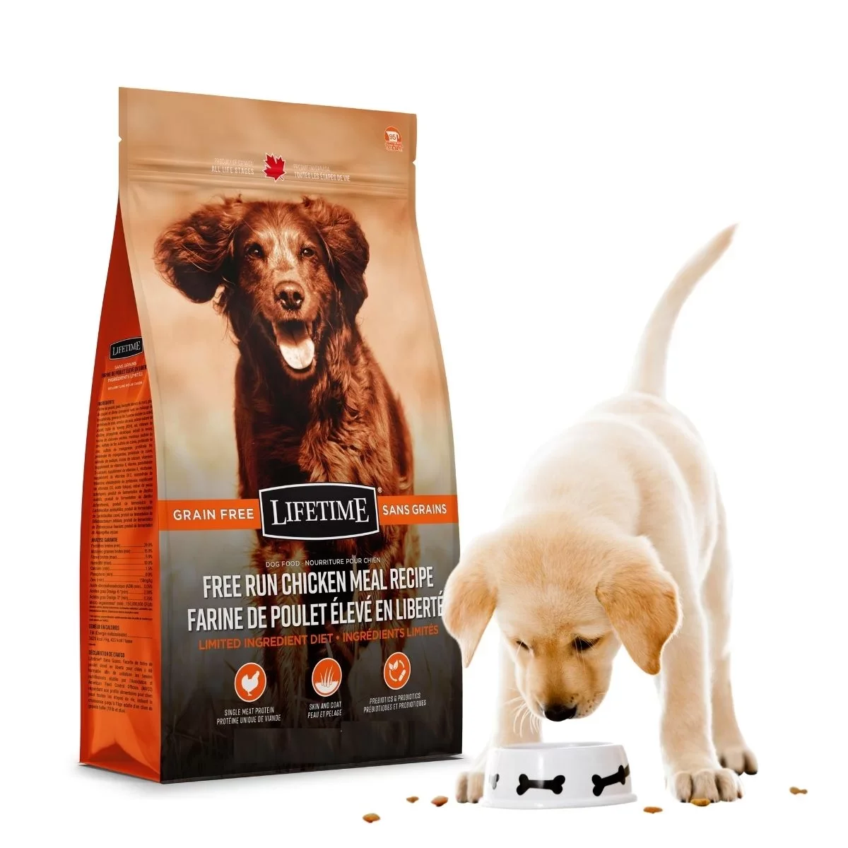 Custom Eco Friendly 5kg 10kg Big Size side Gusset Flat Bottom Cat Dog Pet Food Packaging Bags With Zipper Dog Packaging Pouch