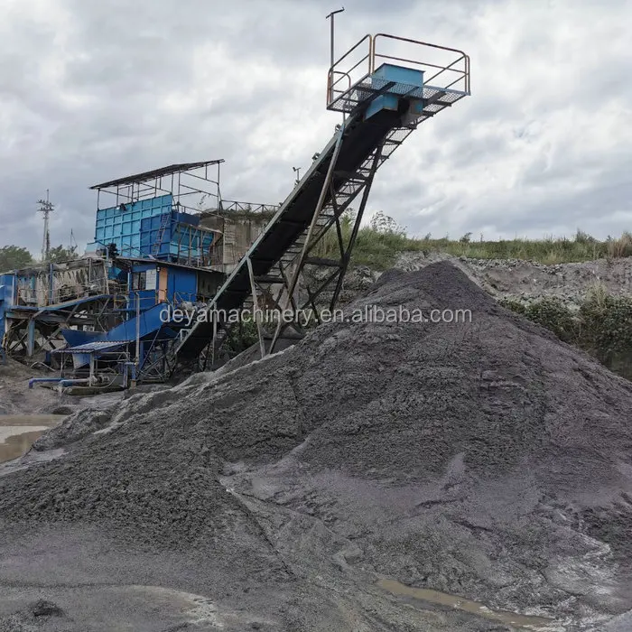 150 tons per hour river sand washing plant sand washing production line for sale