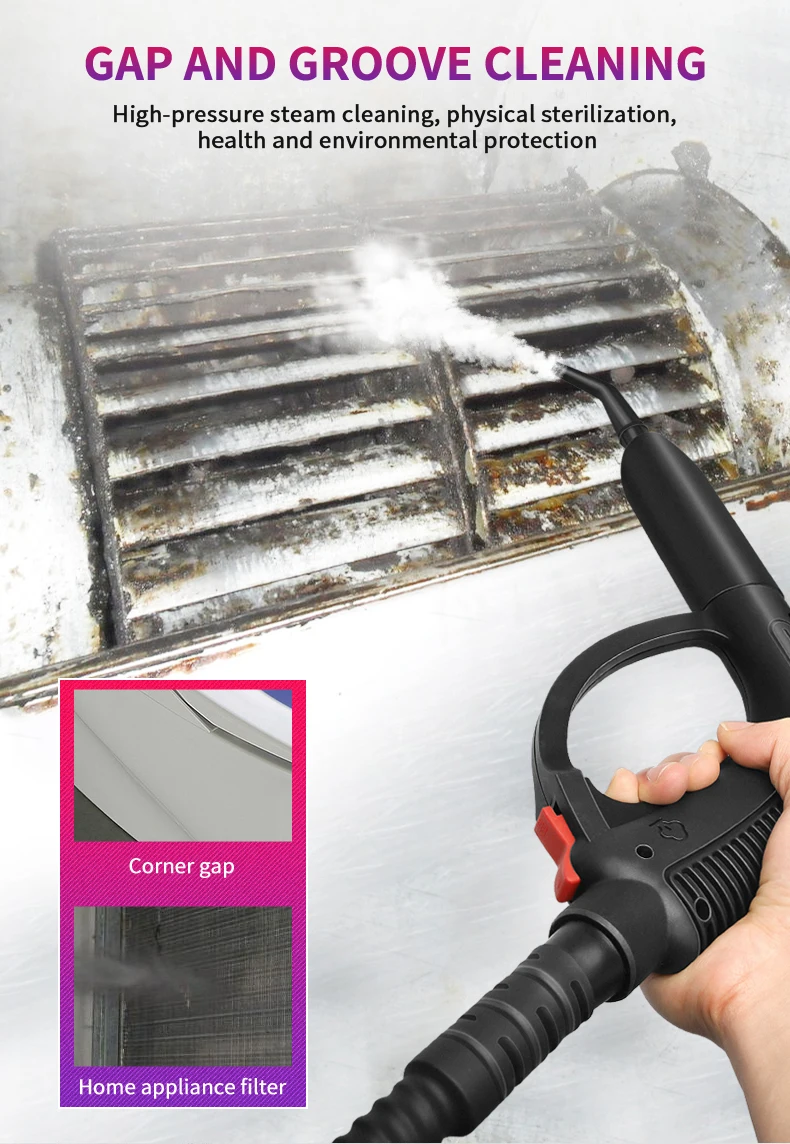 CVCS20 20L Industrial Upright Steam Wet Vacuum Foam Shampoo Steam Carpet Cleaner Machine for Home and Commercial Use