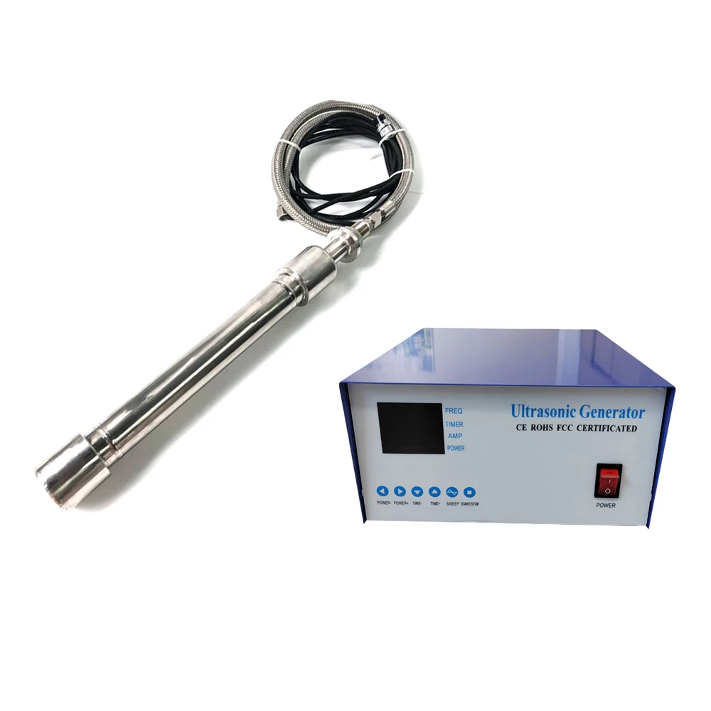 20khz Titanium Ultrasonic Transducer Rod 1000w-2000w Ultrasonic Mixers Processor Biodiesel Reactor