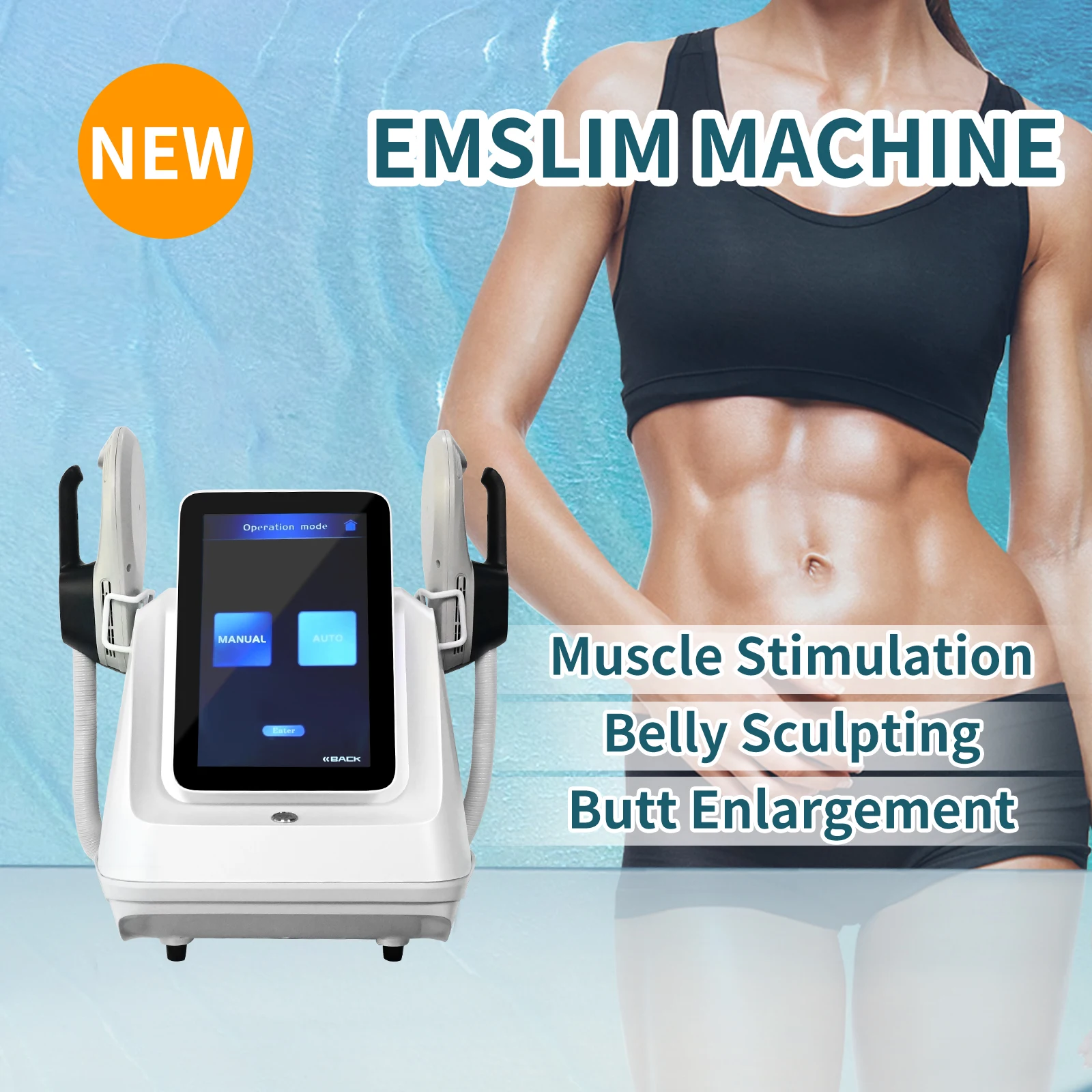 2023 upgrade EMSLIM slimming muscle building neo ems rf body sculpting machine