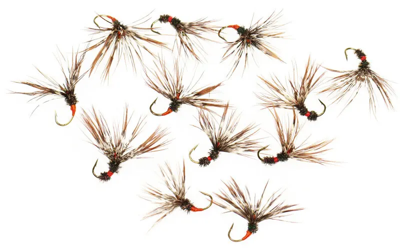 Fly Fishing Lures Insect Dry Floating With Fly Fishing Hook Artificial Hard Bait Trout Dry Fly Set Fishing Tackle