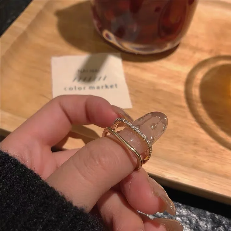 Квадратное регулируемое кольцо, женское характерное кольцо