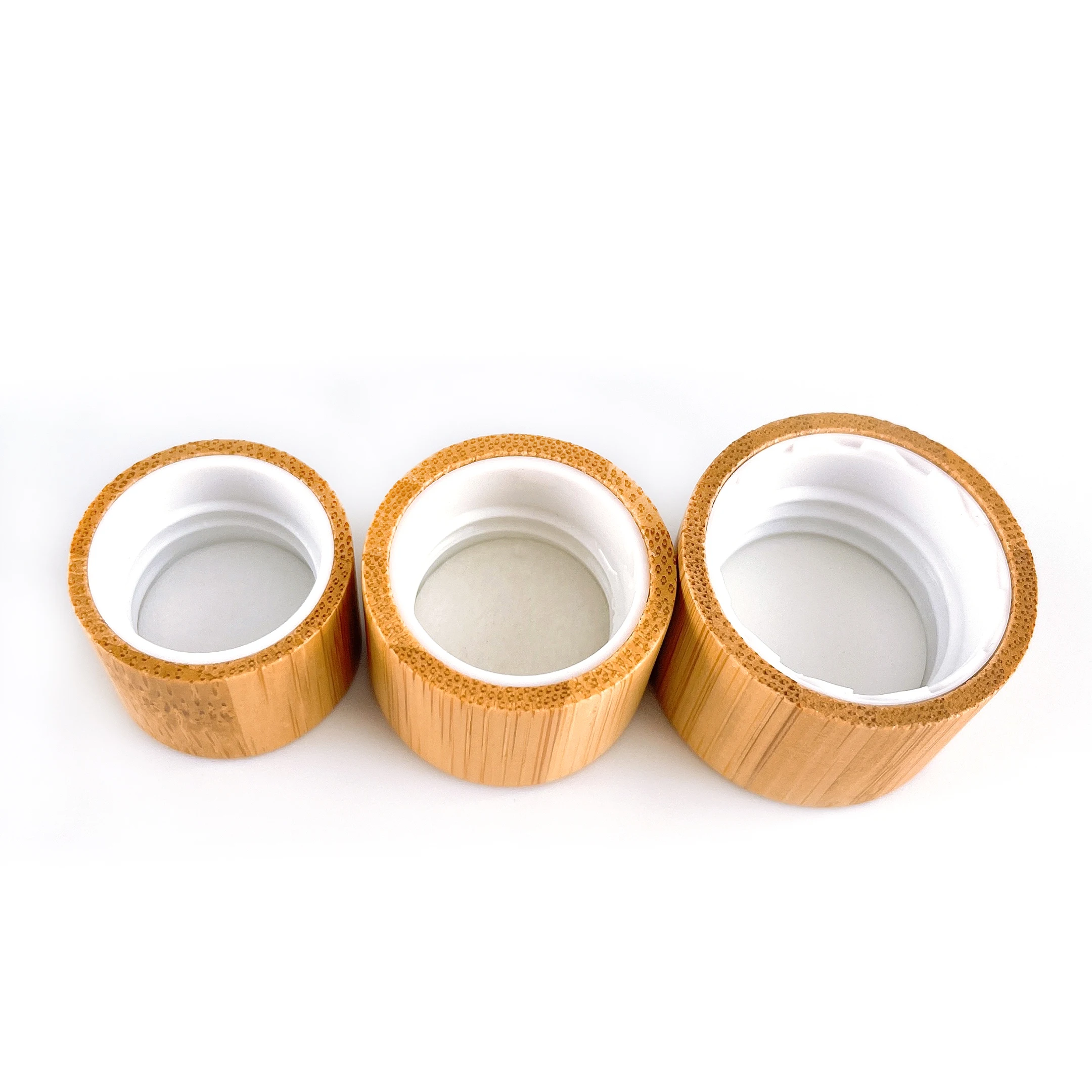 Nature Reed Diffuser Wooden Cap Bamboo Screw Top Bottle 18mm 20mm 24mm 28mm