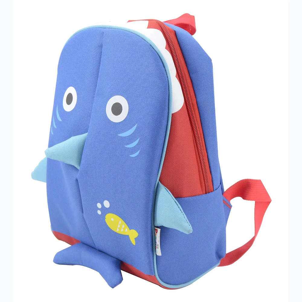 New Girls Boys Fashion 3D Mermaid Cute Soft Kids Sea-maid  Cartoon Adventure  Kindergarten School Backpack Bag