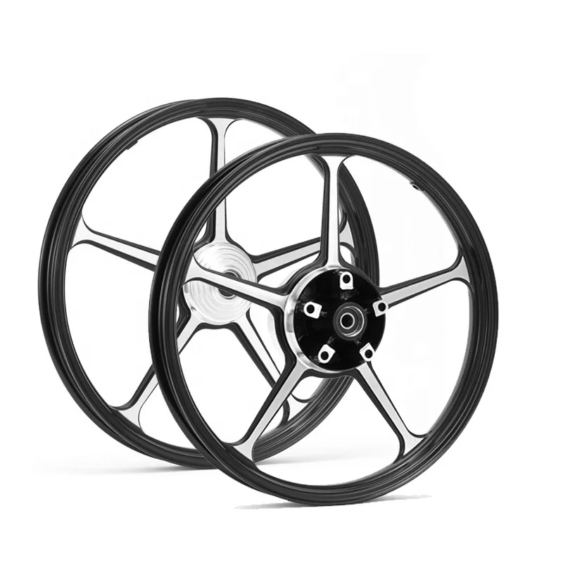 Y15 Aluminum alloy 17 inch motorcycle wheels fg505 modified motorcycle wheel Five spokes ally rim in Southeast Asia